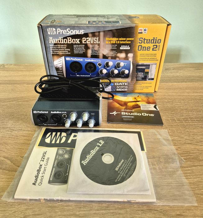 Звукова карта, аудіоінтерфейс Presonus Audiobox 22VSl
