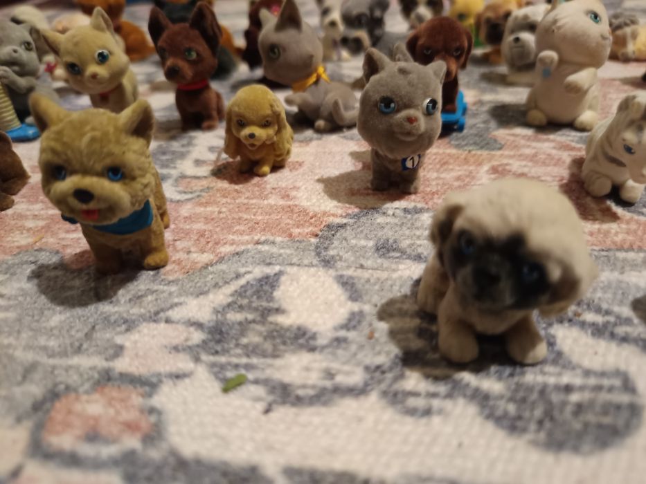 Mini figuras animais para colecionar