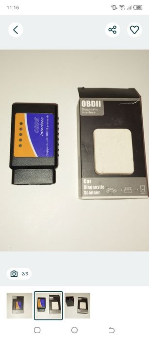 Діагностичний сканер OBD2