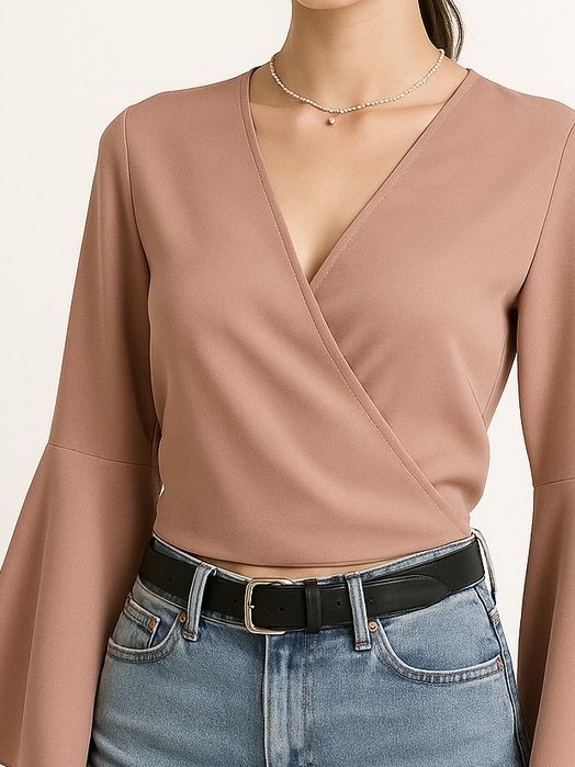 Блузка на запах