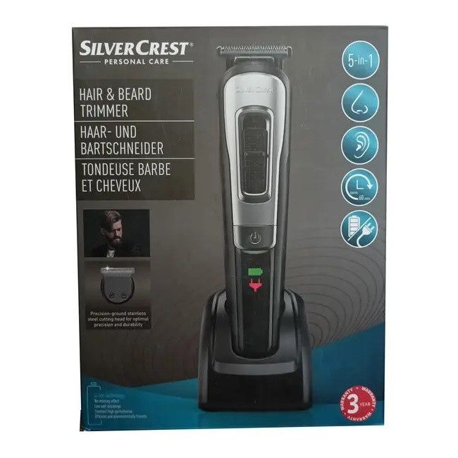 Машинка для стрижки волос SilverCrest 5в1 500мАч