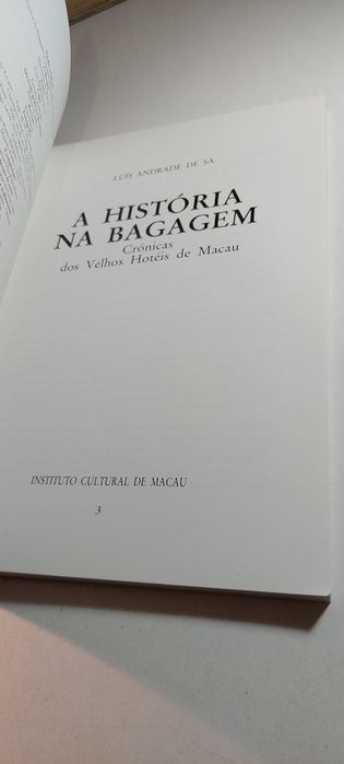 A História na Bagagem - Luís Andrade de Sá