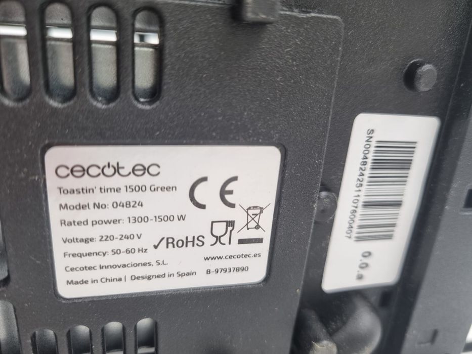 Cecotec toster 1500W
