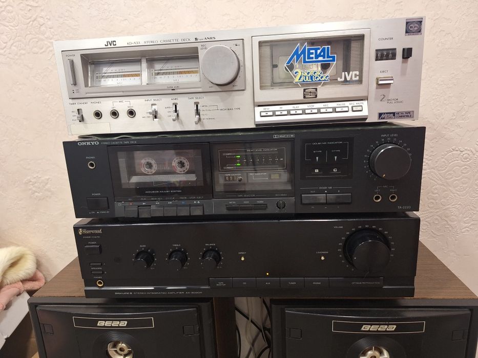 Колонки ресивер дека!