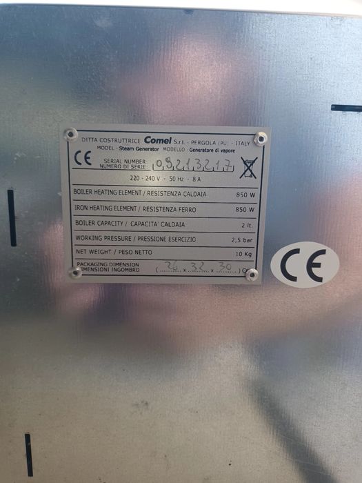 Ferro Profissional com Caldeira