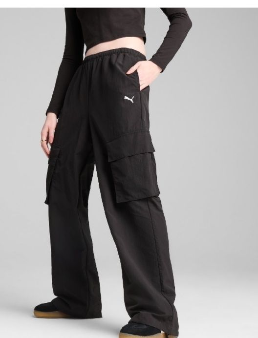 Штани жіночі пума карго Wardrobe Ess L та XL
