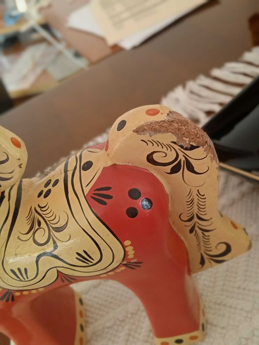 Cavalo de arte folclórica
