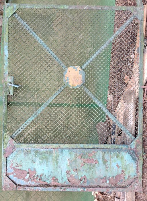 Brama z furtką do remontu