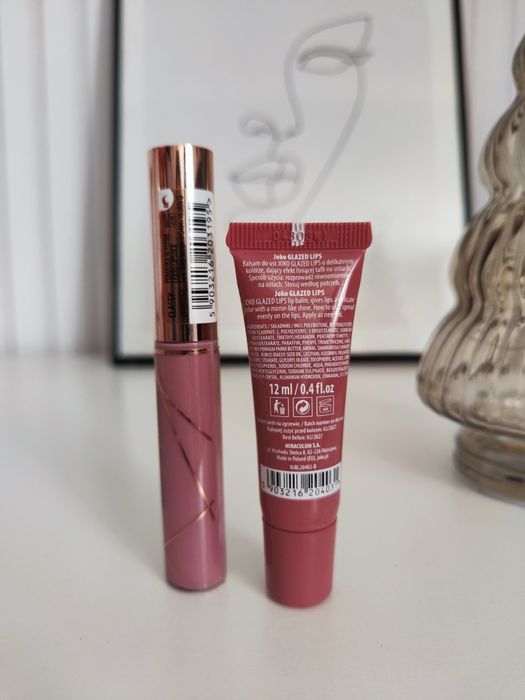 Zestaw pomadka i błyszczyk balsam do ust Joko