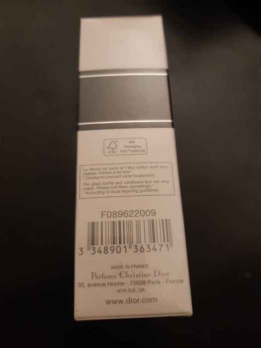 Dior Parfum: Eau Sauvage