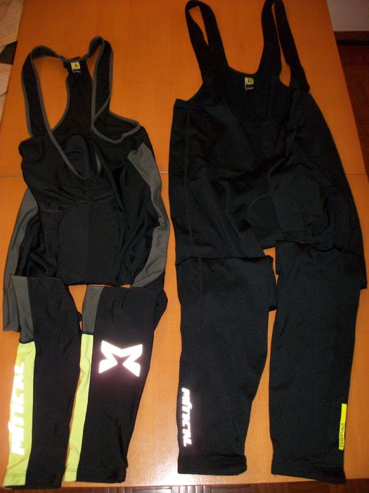 2 Pares calças Ciclismo Mitical com carneiras.

Tamanhos S - L