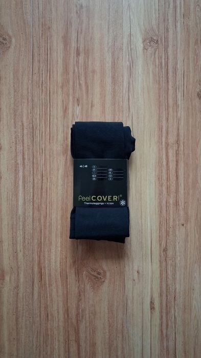 Nowe czarne termolegginsy legginsy termiczne roz 46/48 Feel C.O.V.E.R