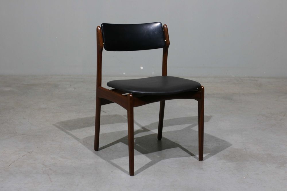 Conjunto de 6 Cadeiras B&J Mobler da década de 60 em teca