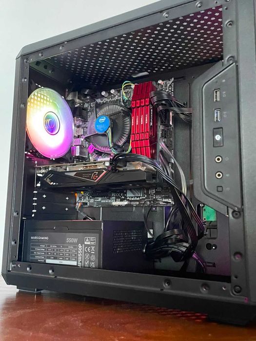 Computador Gaming RGB - Intel i3 + RX 570 8GB + 16GB RAM