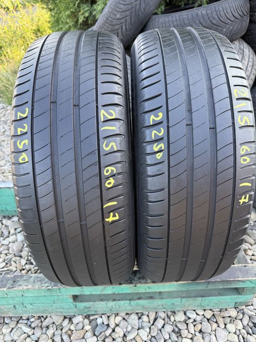 Шини резина 215 60 17 Michelin 5-6mm 2шт. Лето летние