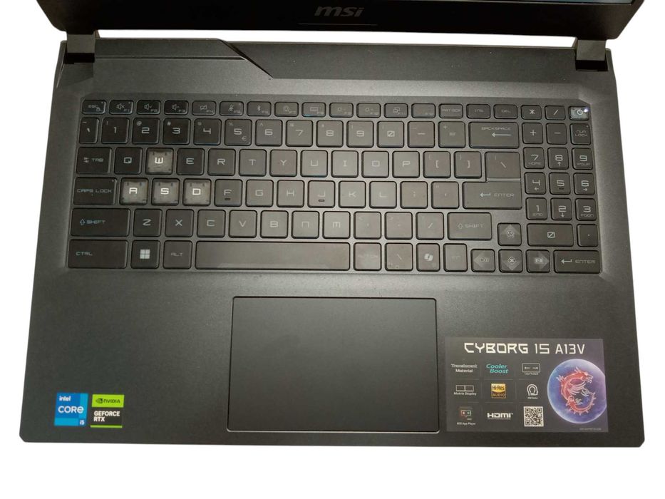 Laptop MSI cyborg 15