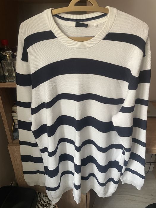 Sweter męski w paski