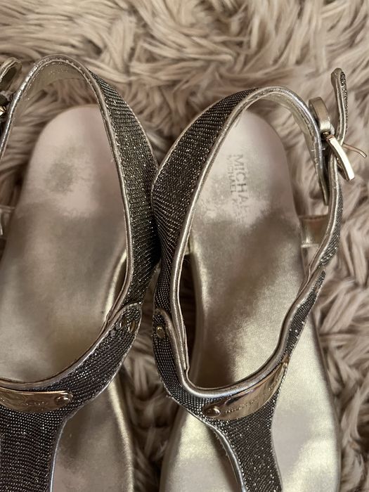 Michael Kors sandałki japonki złote r 36,5 sandały jessica