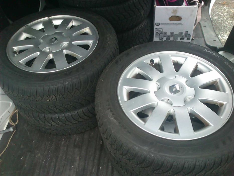 *** koła 16" 5x108 Renault Laguna II, opony zimowe 205/55/16 ***