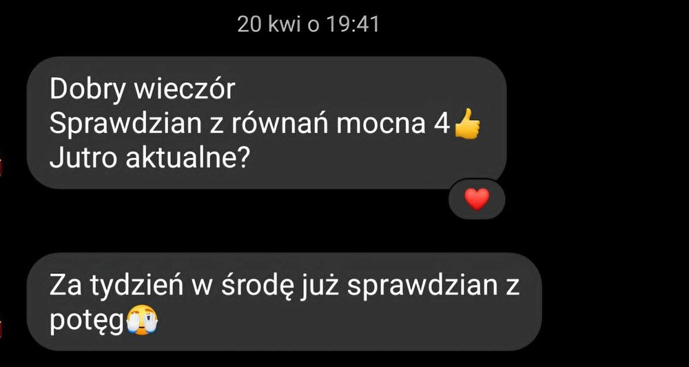 Korepetycje MATEMATYKA