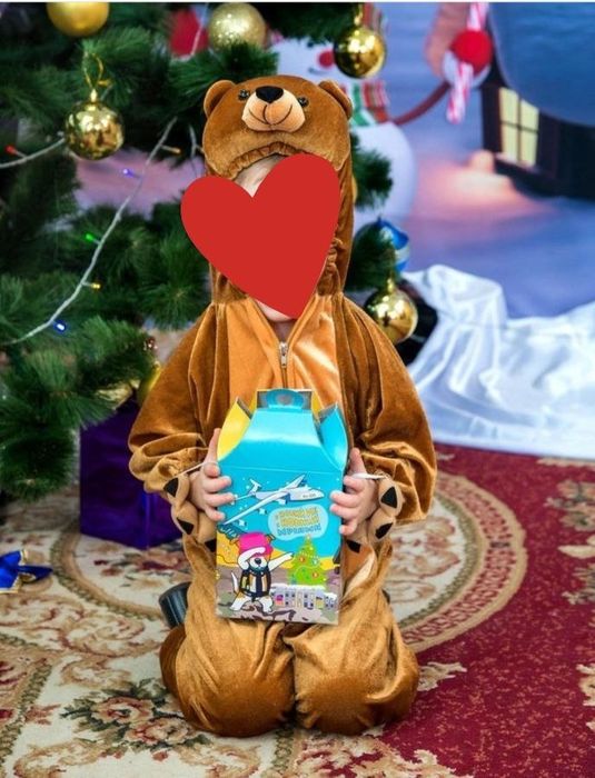 Прокат костюму ведмедика на зріст 92-98