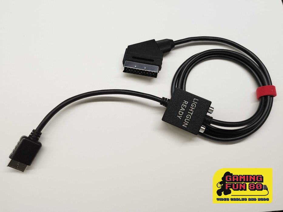 Sony Playstation 2 - Cabo Scart RGB Csync Guncon