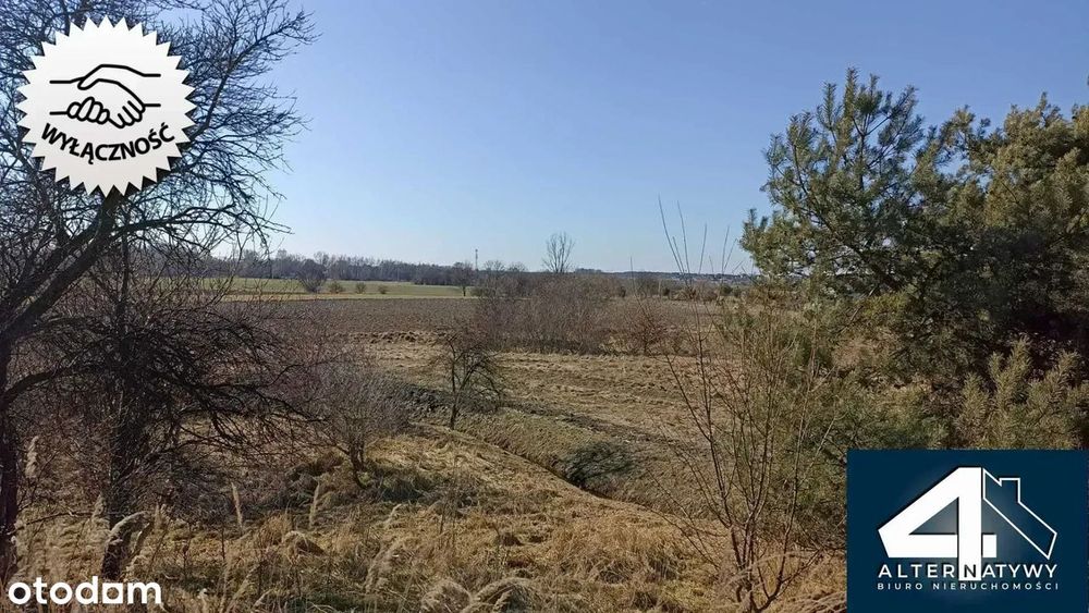 Działka rolna z alternatywą na infrastrukturę.