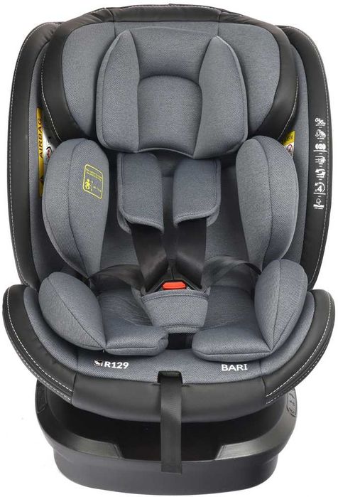Fotelik Samochodowy BARI 0-36kg Isofix i-SIZE Obrotowy SUMMER BABY