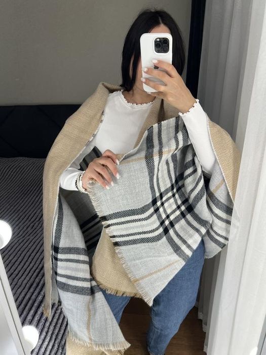 Теплий якісний шарф шарфик великий розмір палатин Німеччина Germany