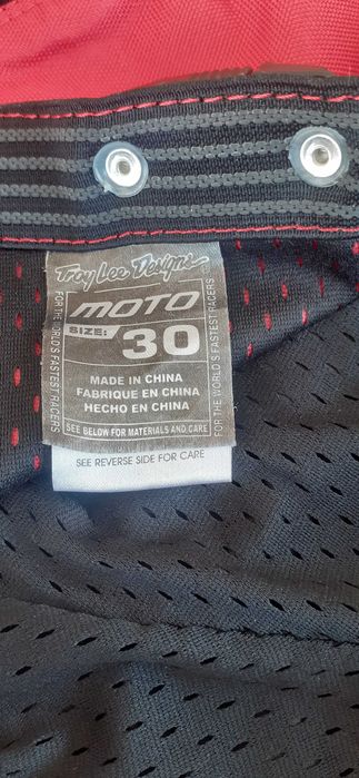 Spodenki szorty Troy Lee Designs (TLD) Moto roz. 30, pas max 80 cm.