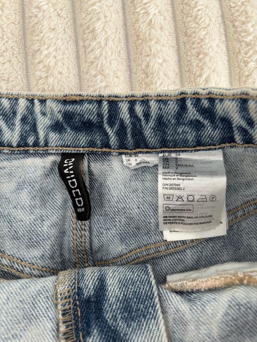 Jeansowa spódniczka H&M 34/XS