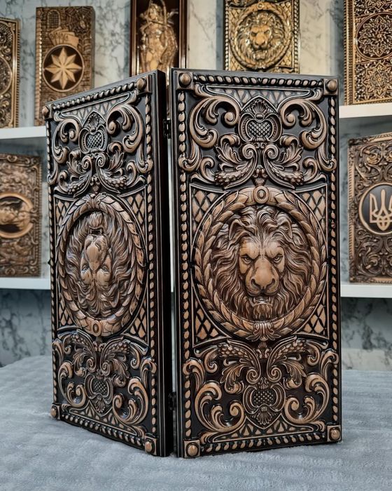 Нарди із дерева на подарунок