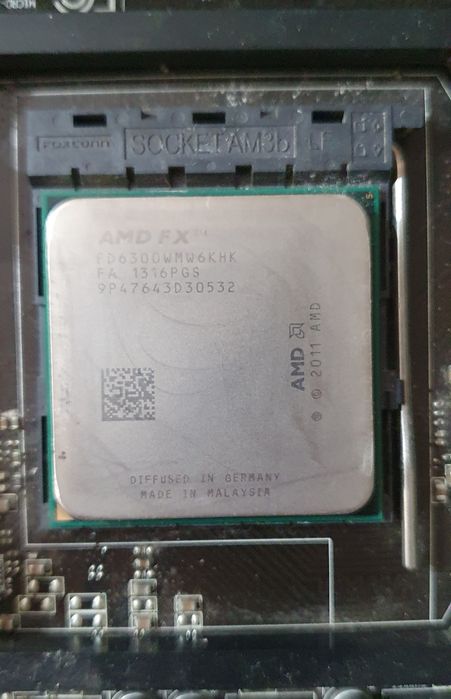 am3+ плата. Комплект fx6300, 16ram