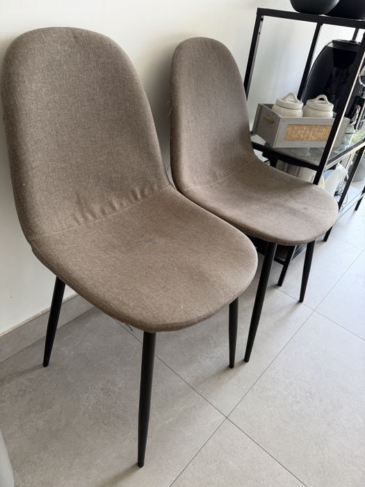 Conjunto 4 cadeiras jantar sklum