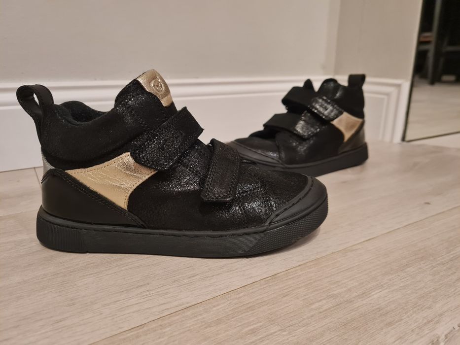 Buty Lasocki skórzane zimowe dziewczęce  roz. 31