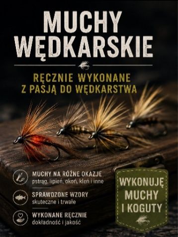 Muchy I koguty wędkarskie