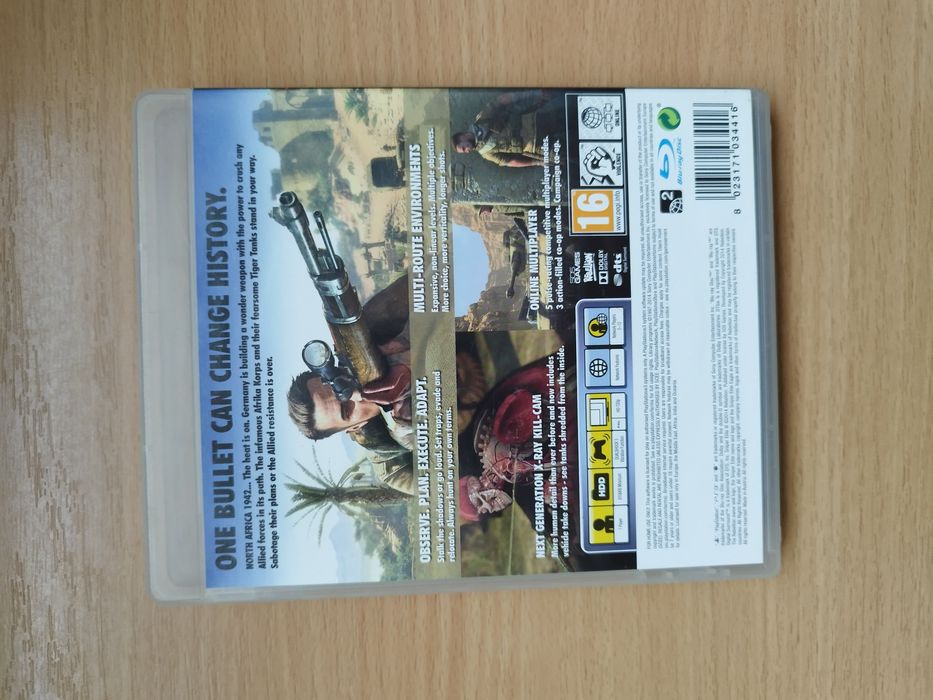 Sniper Elite 3 ps3 PlayStation 3, wysyłka przez olx