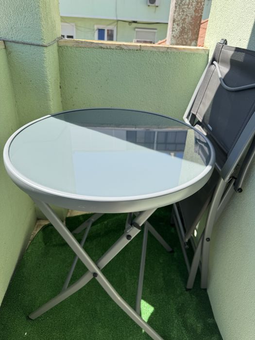 Mesa e cadeiras Jardim ou Varanda