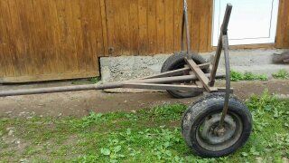 Віз на резиновім ходу  для коня ТОРГ