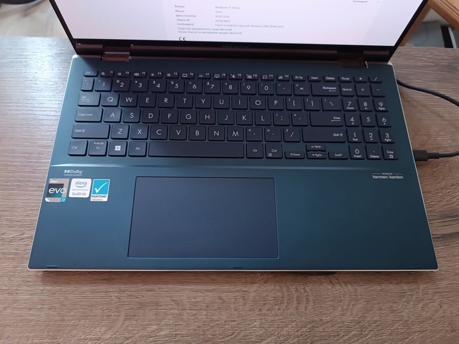 Ноутбук ультрабук Asus Zenbook Pro 15 Flip Q529Z i7-12700H/16GB/Iris Xe/512GB/OLED
