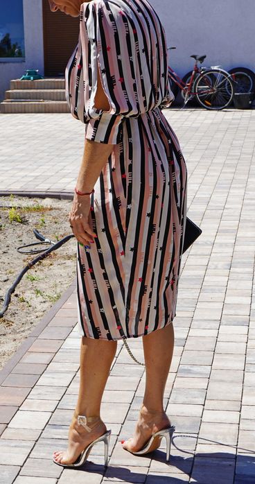 Sukienka midi Elisabetta Franchi