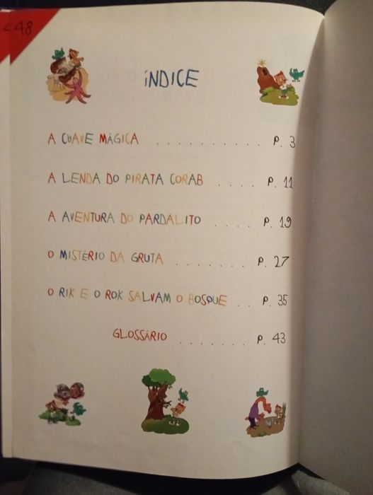 Livro " As aventuras de Rik & Rok "