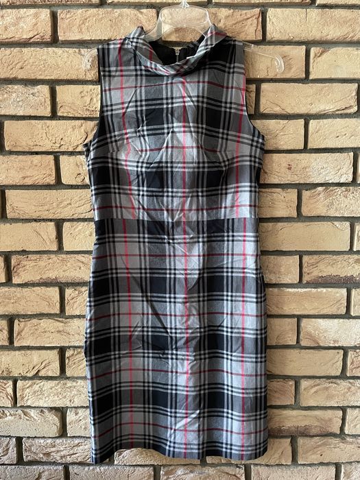 Quiosque 40 L sukienka w szkocką kratę kraciasta tunika z podszewką
