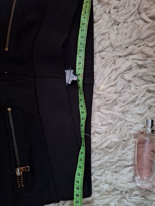 Legginsy damskie z zamkami xl 42