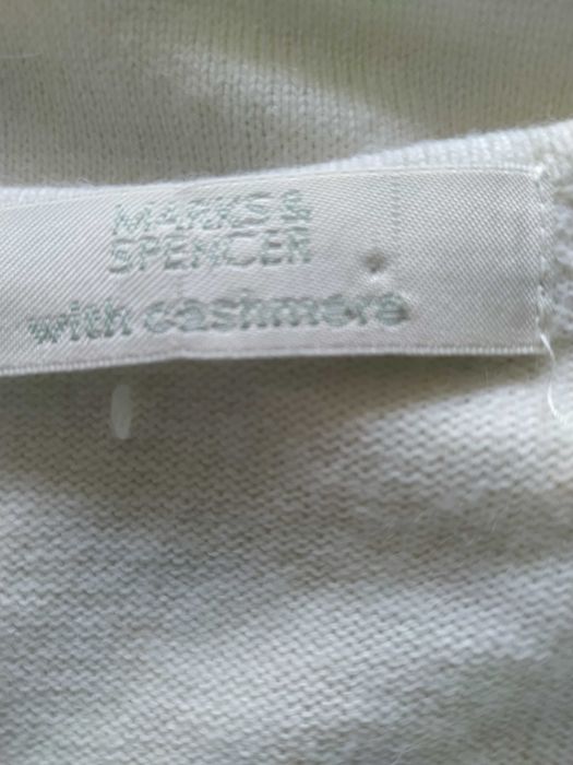 Sweter damski z angorą i kaszmirem! Marks & Spencer r.L/XL