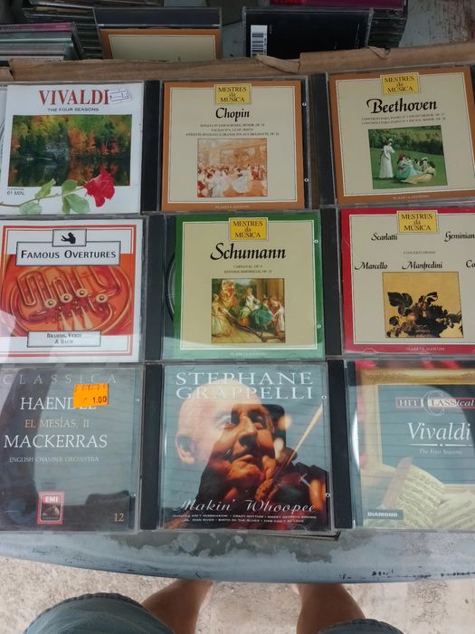 Lote de 100 Cd's musica Clássica, por 30 euros