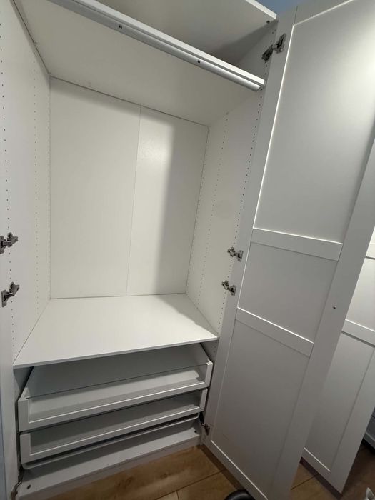 Ikea PAX / TYSSEDAL 100×60×236 cm + wyposażenie KOMPLEMENT