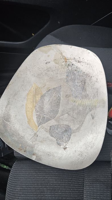 Stara platera posrebrzana WFM Ikora