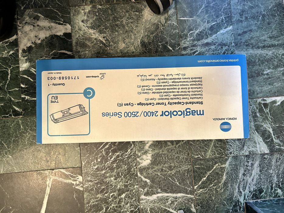 Toner Konica Minolta magicolor 2400/2500 series C Cyjan