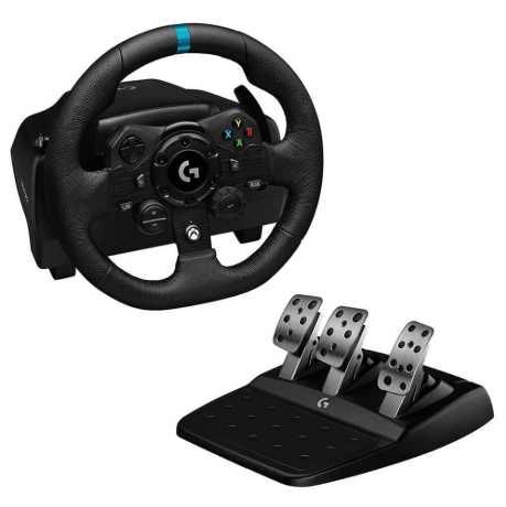 Logitech G29 Driving Force + Pedais – PS4/PS5/PC – Excelente Estado
